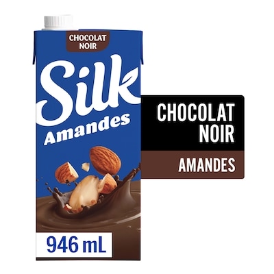 Silk Boisson aux amandes , saveur chocolat noir, sans produits laitiers 946 ml, 0,37 $/100ml
