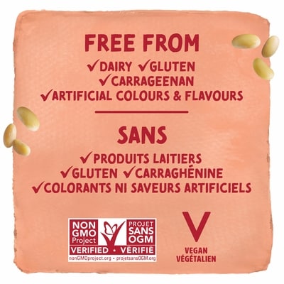 Soy Milk Alternative, Unsweetened, Dairy Free, Shelf Stable, 8g of Protein