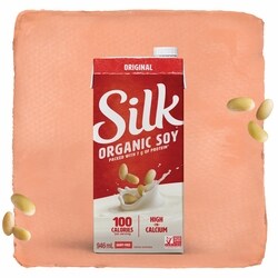 Silk Soy Milk Alternative, Original, Dairy Free, Shelf Stable, 7g