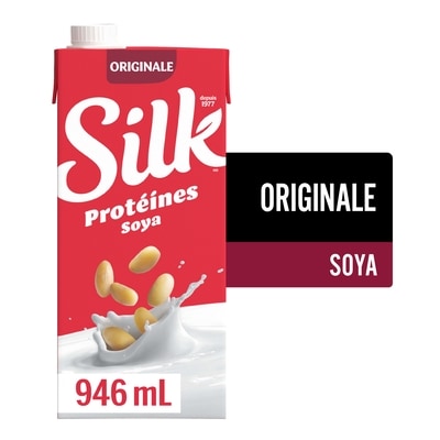 Silk Boisson de soya, originale, sans produits laitiers 946 ml, 0,40 $/100ml