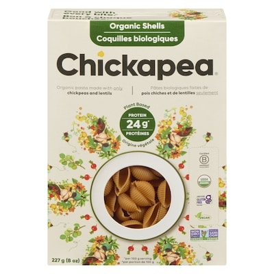 Chickapea Shells Pasta      227 g, $3.08/100g