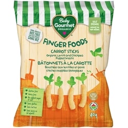 Baby Gourmet Organic Puffed Carrot Sticks  40 g, $10.73/100g