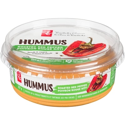 le Choix du Président Hummus Poivron Rouge Rôti 227 g, 1,89 $/100g