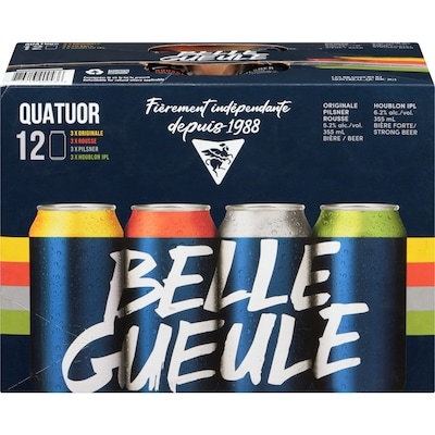 Belle Gueule Quatuor (ID required at pick-up) 12x355.0 ml, $0.47/100ml