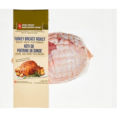 President's Choice Turkey Breast Roast $24.23/1kg $10.99/1lb
