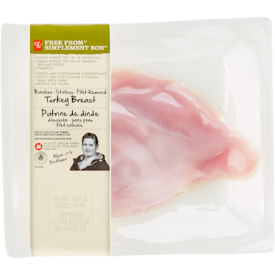 Poitrine de dinde désossée sans peau Simplement bon