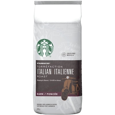 Starbucks Torréfaction Italienne Moulu 340 g, 3,53 $/100g