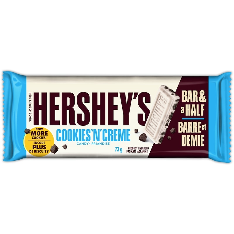 CREA セットクリーム　7本セット Hershey's Candy Cookies 'n' Creme - 18x73.0 g | Wholesale Club
