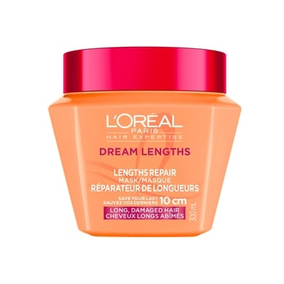 L’Oréal Masque Capillaire Réparateur de Longueurs à L’huile de Ricin et Kératine 300 ml, 3,83 $/100ml