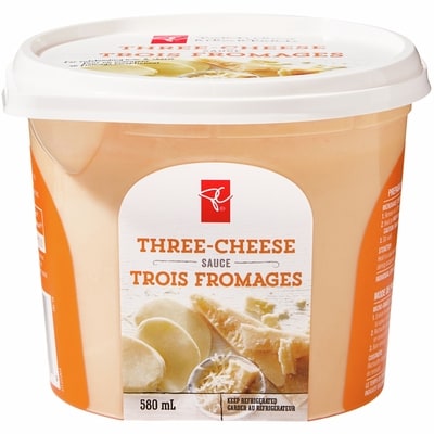 le Choix du Président Sauce aux trois fromages 580 ml, 1,43 $/100ml