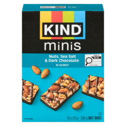 Kind Minis Nuts, Sea Salt & Dark Chocolate Bar 200 g, $5.75/100g