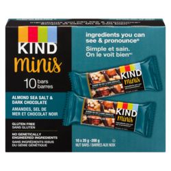 Kind Minis Nuts, Sea Salt & Dark Chocolate Bar 200 g, $5.50/100g