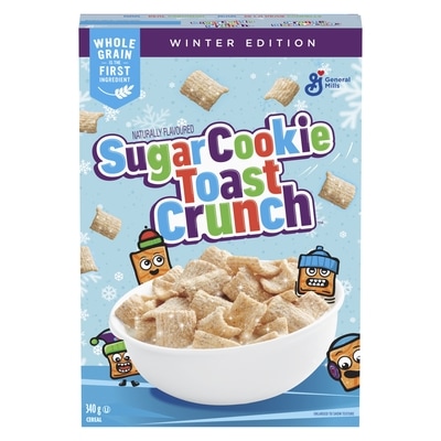 General Mills Sugar Cookie Toast Crunch Cereal 340 g, $1.76/100g