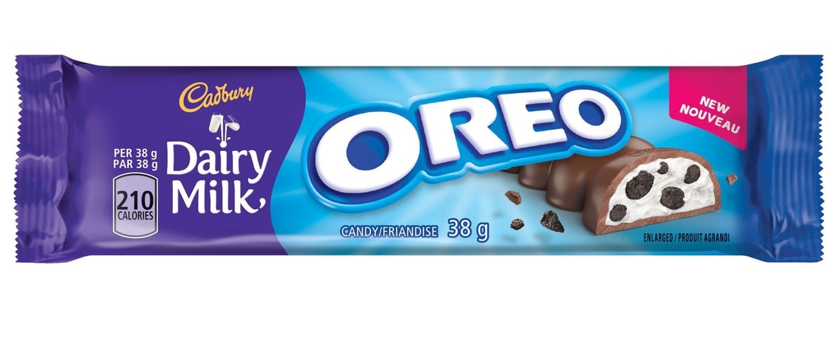 Cadbury Dairy Milk Oreo Chocolate Bar 38 g, $5.24/100g