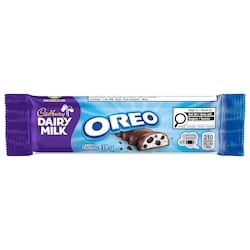 Dairy Milk, OREO Chocolatey Bar, 100% sustainably sourced cocoa
