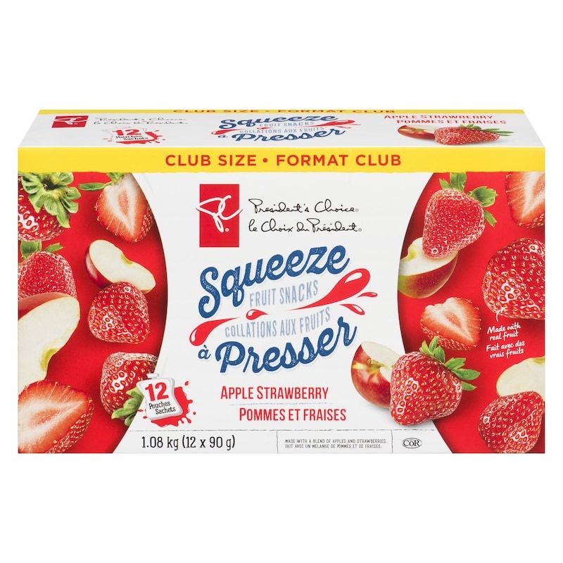 Apple Strawberry Squeeze Fruit Snacks