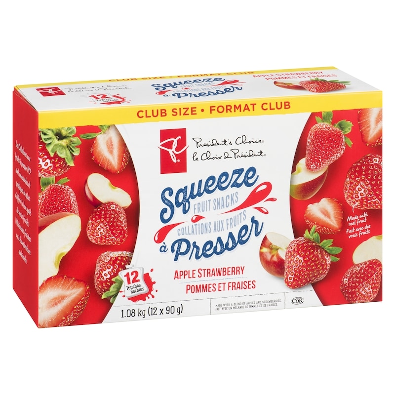 Apple Strawberry Squeeze Fruit Snacks