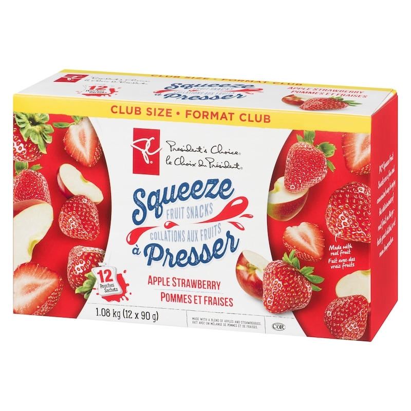 Apple Strawberry Squeeze Fruit Snacks