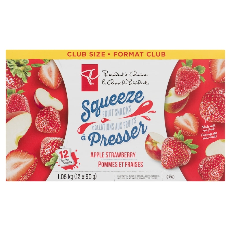Apple Strawberry Squeeze Fruit Snacks
