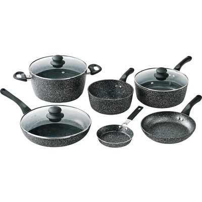 le Choix du Président President's Choice Batterie de cuisine antiadhésive forgée de 9 pièces  1 ea, 145,00 $/1ch