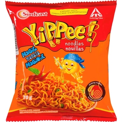 Sunfeast Yippee Masala Noodles 70 g, $1.13/100g
