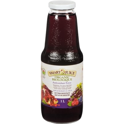 Smart Juice Organic Antioxidant Force 100% Juice 1 l, $0.95/100ml