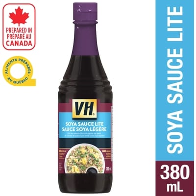 VH Sauce soya légère 380 ml, 0,87 $/100ml