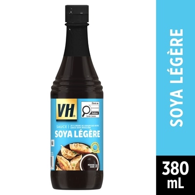 VH Sauce soya légère 380 ml, 1,32 $/100ml