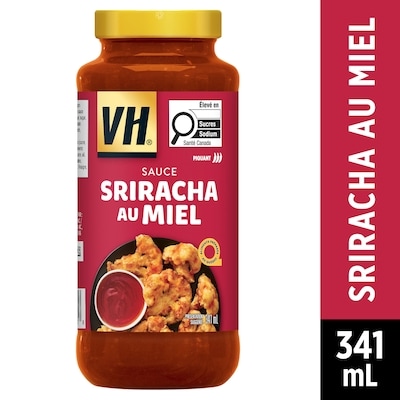 VH Trempetter, sauce pout sauté et marinade sriracha au miel 341 ml, 1,11 $/100ml
