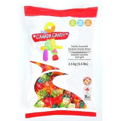 Canada Candy Co Candy, Gumi Grizzly Bear $0.59/100g $5.90/1kg