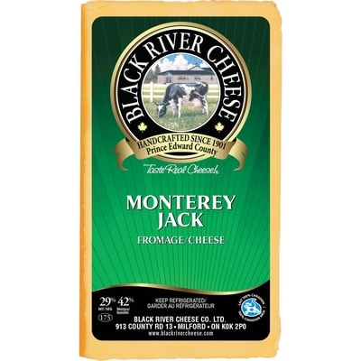 Black River Cheese Monterey Jack $4.39/100g $19.92/1lb
