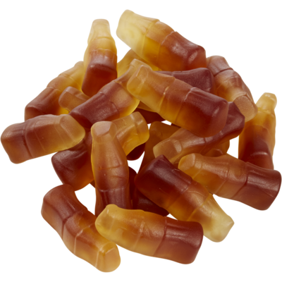 Canada Candy Co Bonbon bouteilles de boisson gazeuse Fizzy Cola 0,69 $/100g 3,13 $/1lb
