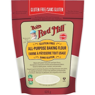 Bobs Red Mill All-Purpose Baking Flour Gluten Free 624 g, $1.28/100g