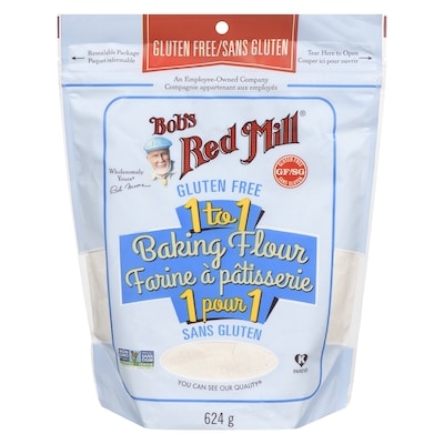 Bob’s Red Mill Farine sans gluten 624 g, 1,36 $/100g