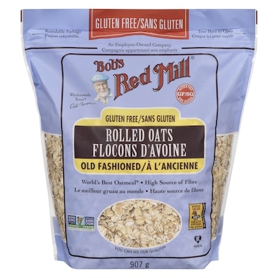 Bobs Red Mill Rolled Oats 907 g, $0.99/100g