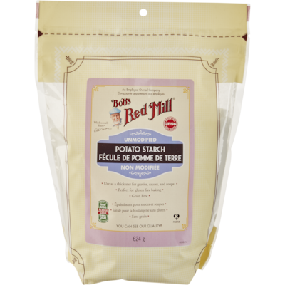 Bob’s Red Mill Fécule de Pomme de Terre Non Modifiée 624 g, 1,28 $/100g
