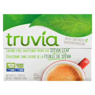 Calorie-Free Sweetener from the Stevia Leaf Sachets/Packets