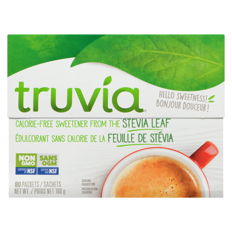 Calorie-Free Sweetener from the Stevia Leaf Sachets/Packets