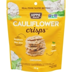 Hippie Snacks Cauliflower Crisps Original 70 g, $8.56/100g
