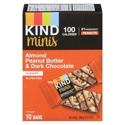 Minis Almond Peanut Butter & Dark Chocolate Bar