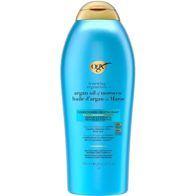 Ogx Revitalisant régénérant + huile d'argan du Maroc 750 ml, 2,67 $/100ml