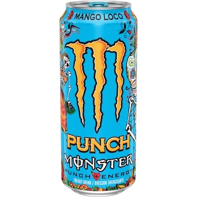 Monster Energy Punch Mango Loco 473 ml, $0.84/100ml