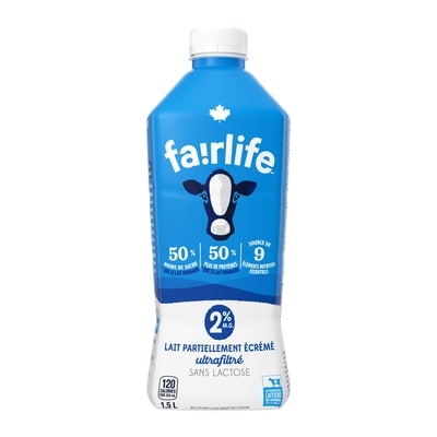 Fairlife Lait 2% M.G 1.5 l, 0,54 $/100ml
