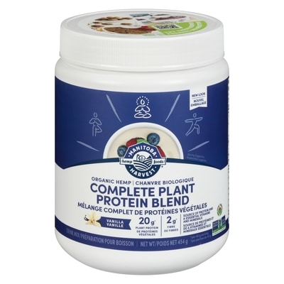 Manitoba Harvest Hemp Yeah! Drink Mix Organic Vanilla 454 g, $7.27/100g