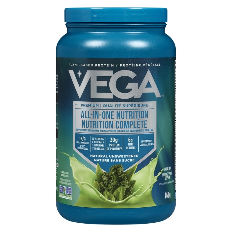All-in-One Protein Powder, Stevia Free Natural