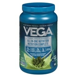 Vega Boisson Fouettée Complète, Nature sans Stevia 860 g, 6,98 $/100g