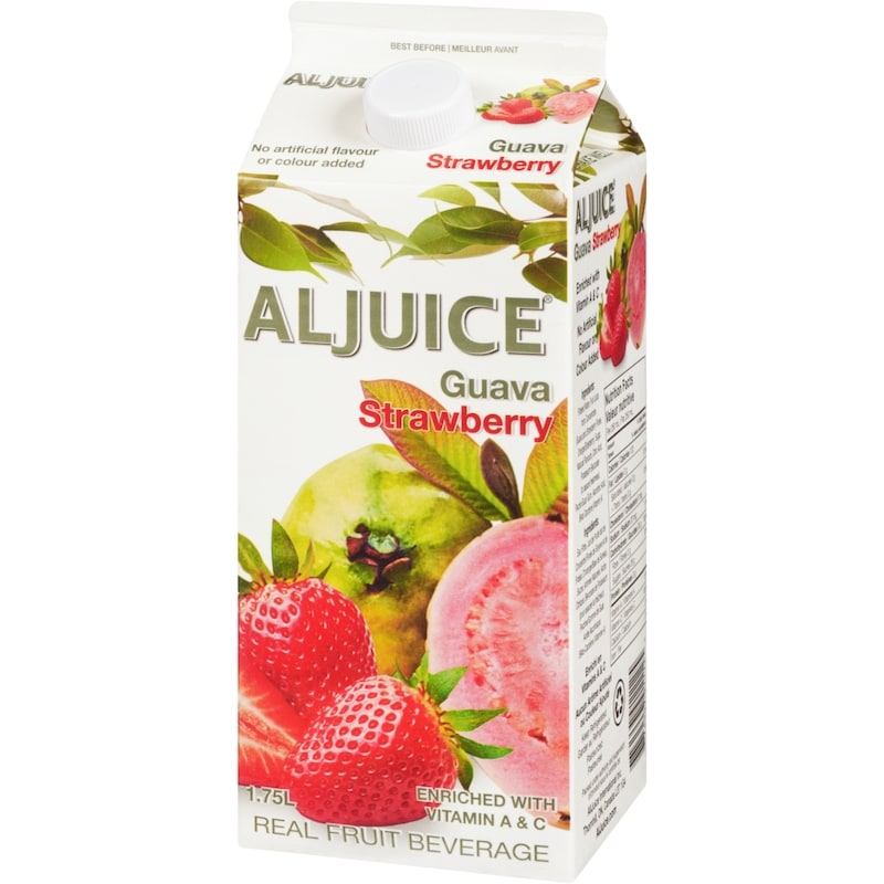 Real Fruit Beverage Guava Strawberry