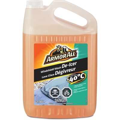 Armor All Windshield Washer Fluid De-icer, -40 °C 3.78 l, $0.11/100ml