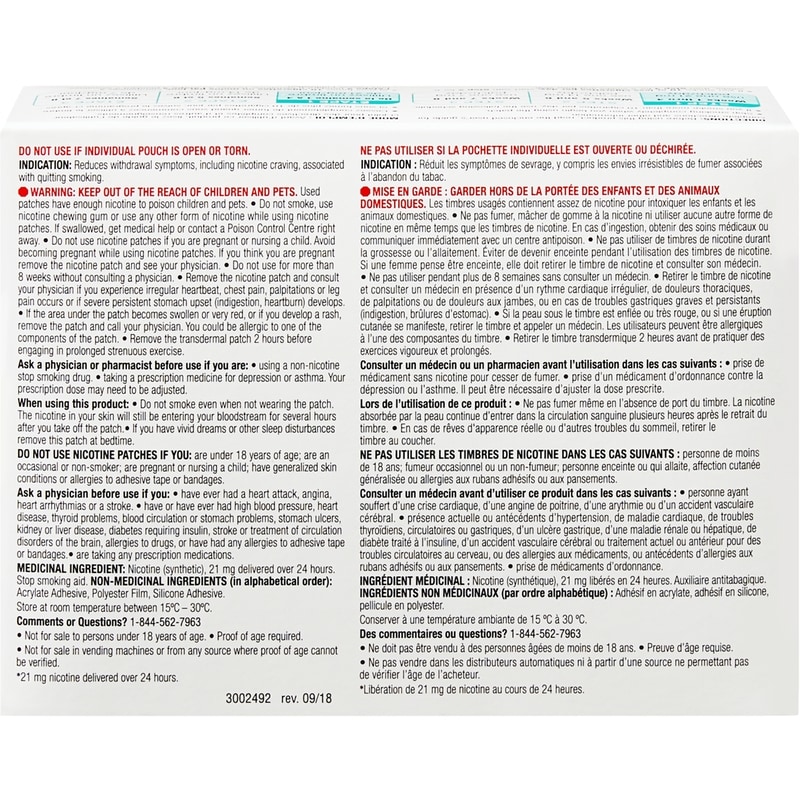 Step 1 Transdermal Nicotine Patch Stop Smoking Aid