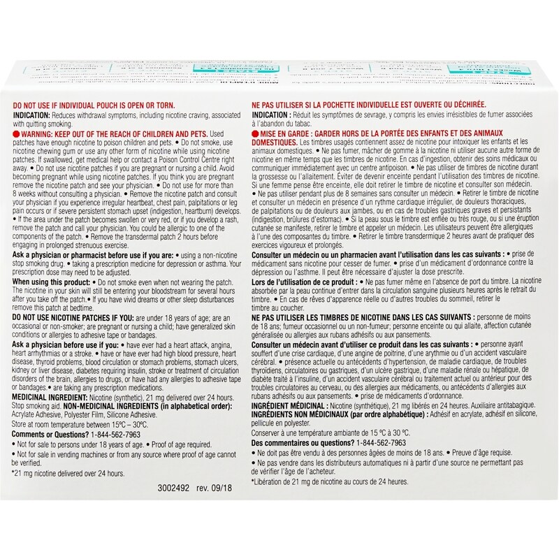 Step 1 Transdermal Nicotine Patch Stop Smoking Aid